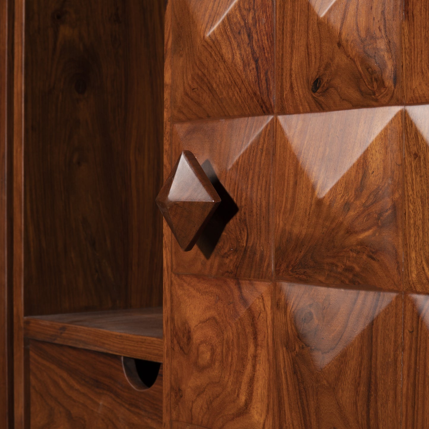 Bar Cabinet Sheesham Wood