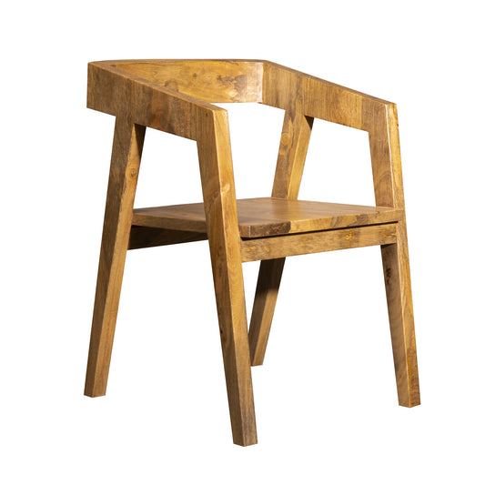Mango Wood Single Chair