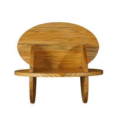 Pine Revolving Chair Natural Finish