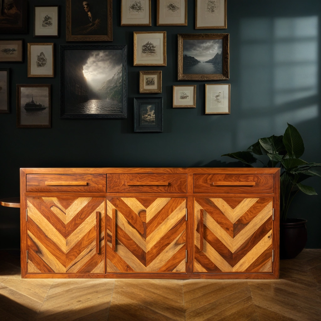 Sideboard Sheesham wooden