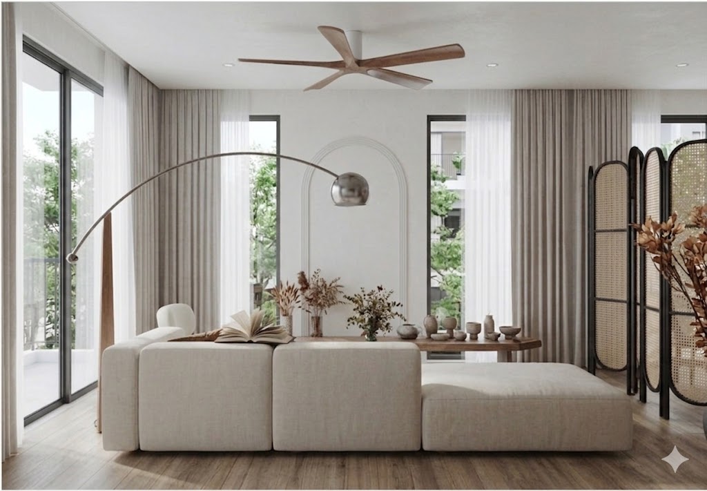 Japandi Minimalist Platform Sofa - Image 2