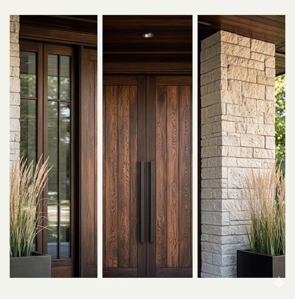 Modern Prairie Style Double Door - Image 2