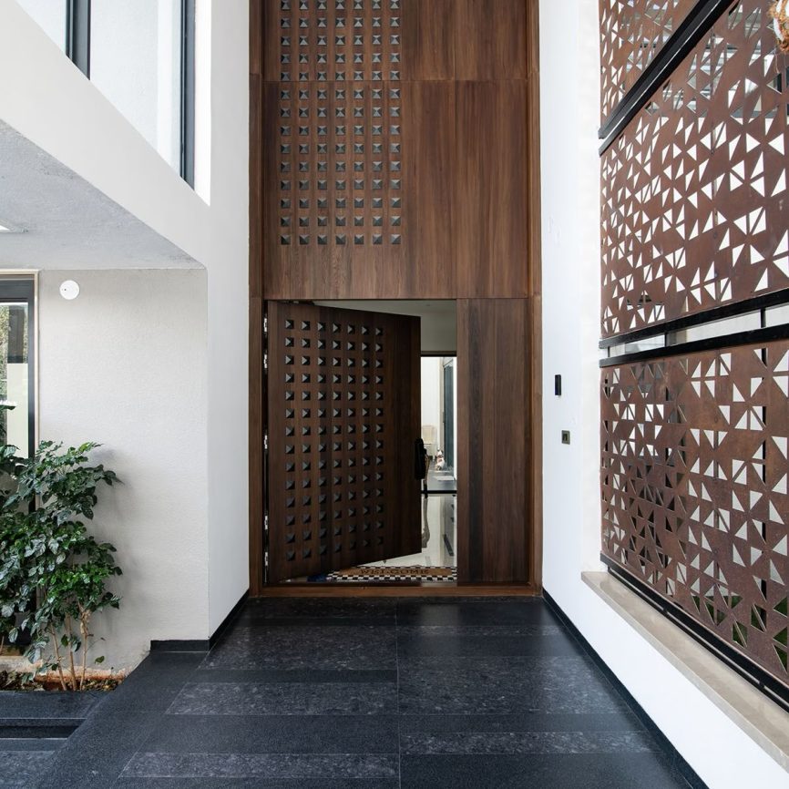 Double Heighted Doors