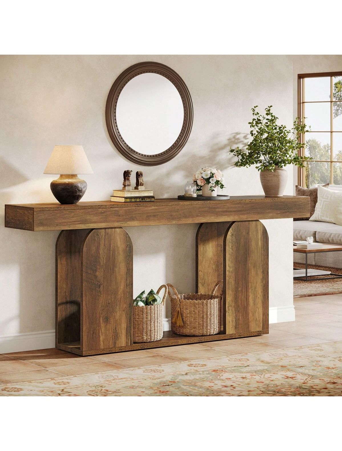 Ebony Console Table